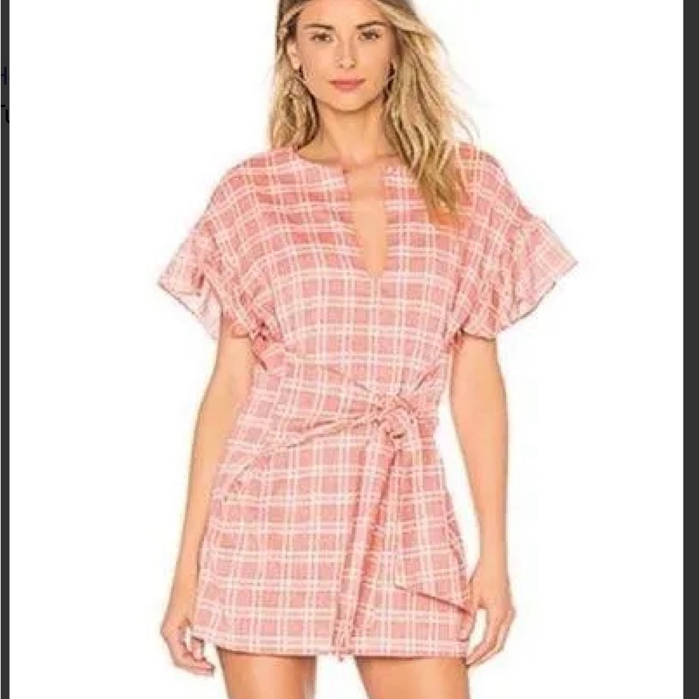 NWT Tularosa Sadie dress in coral size small